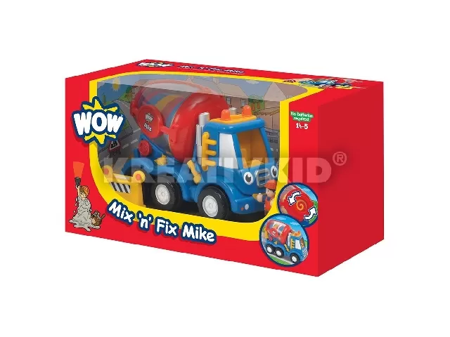 WOW, MIKE A BETONKEVERŐ ÚJ