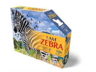 Wow, Puzzle 1000 db - Zebra