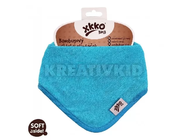 Xkko nyálkendõ patentos bambusz kék BMBBND006