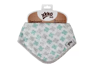 Xkko nyálkendõ patentos bambusz menta mintás BMBBND041