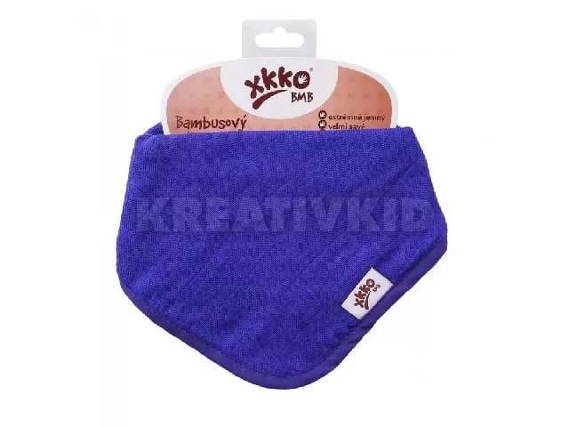 Xkko nyálkendõ patentos bambusz óceánkék BMBBND030