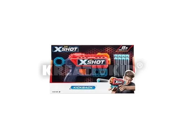 X-Shot: Excel-Kickback játékfegyver piros