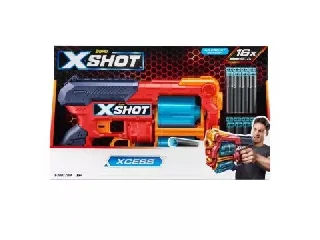 X-Shot: Xcess szivacslövő fegyver 16 lövedékkel