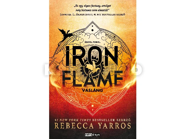 YARROS, REBECCA: IRON FLAME - VASLÁNG - FŰZÖTT