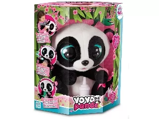 Yoyo panda interaktív plüssfigura - 40 cm