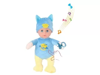 Zenélő altató baba cumival, 25 cm