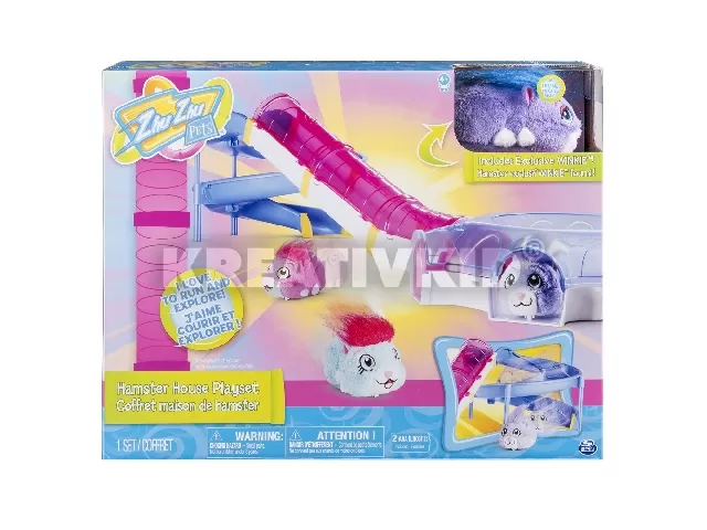 Zhu Zhu Pets: Hörcsögház Játszókészlet