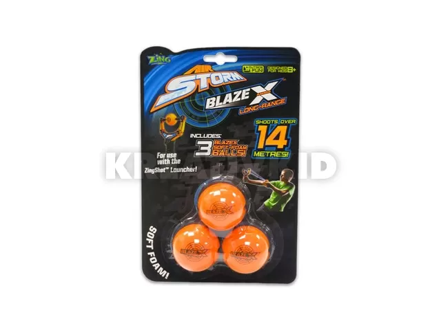 Zing: Csúzli szivacslövedék - 3 db