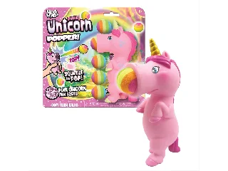 Zing Popper - Rózsaszín unikornis kilövő labdákkal