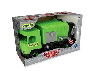 Wader zöld kukás autó