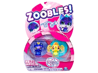 Zoobles állat - 2-es csomag láma és elefánt 