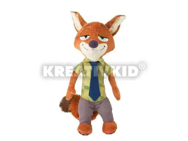 Zootropolis - Állati Nagy Balhé, Nick Wilde plüssfigura 25 cm