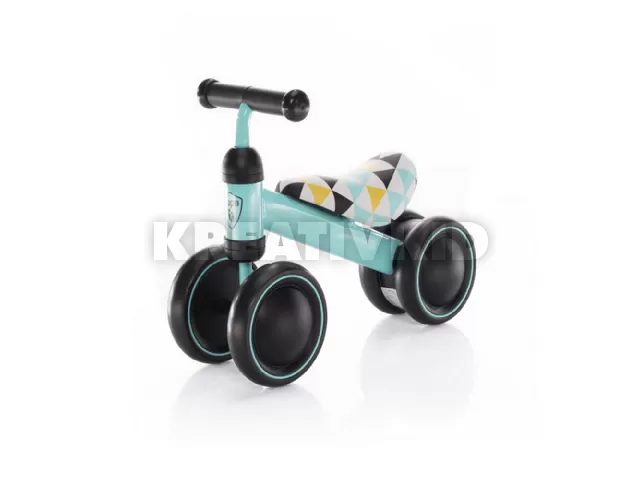 Zopa futóbicikli Zooter Mint világoskék háromszöges duplakerekû