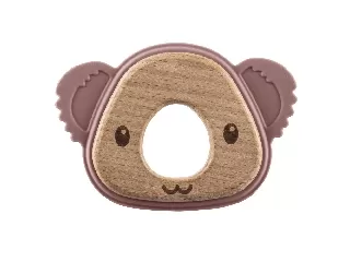 Zopa rágóka szilikon Koala rózsaszín