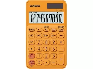 Zsebszámológép, 10 számjegy, CASIO 