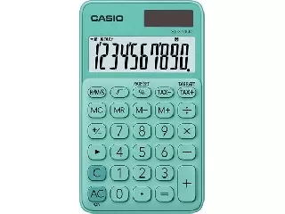 Zsebszámológép, 10 számjegy, CASIO 