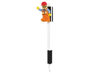 Zseléstoll, 0,7 mm, kupakos, mini figurával, LEGO, fekete