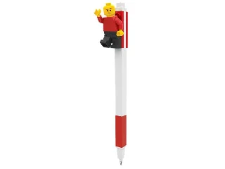 Zseléstoll, 0,7 mm, kupakos, mini figurával, LEGO, piros