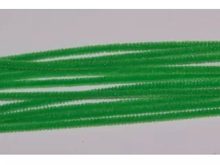 Zsenília drót 6mm 30cm 10 db/cs világoszöld