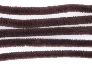 Zsenília drót 30cm 10 db/cs sötétbarna