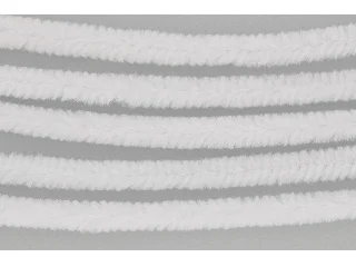 Zsenília drót fehér 100db/csomag