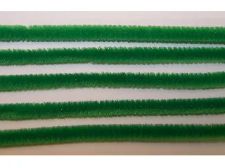 Zsenília drót sötétzöld 100db/csomag